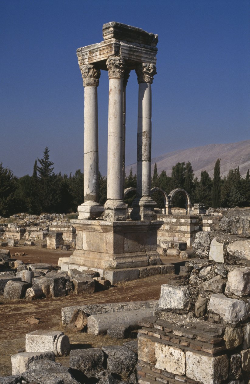 Tetrapylon, Umayyad Period by Islamic School