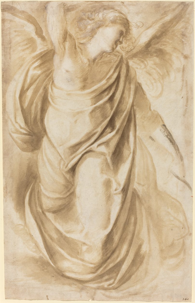An Angel by Italian 17th Century