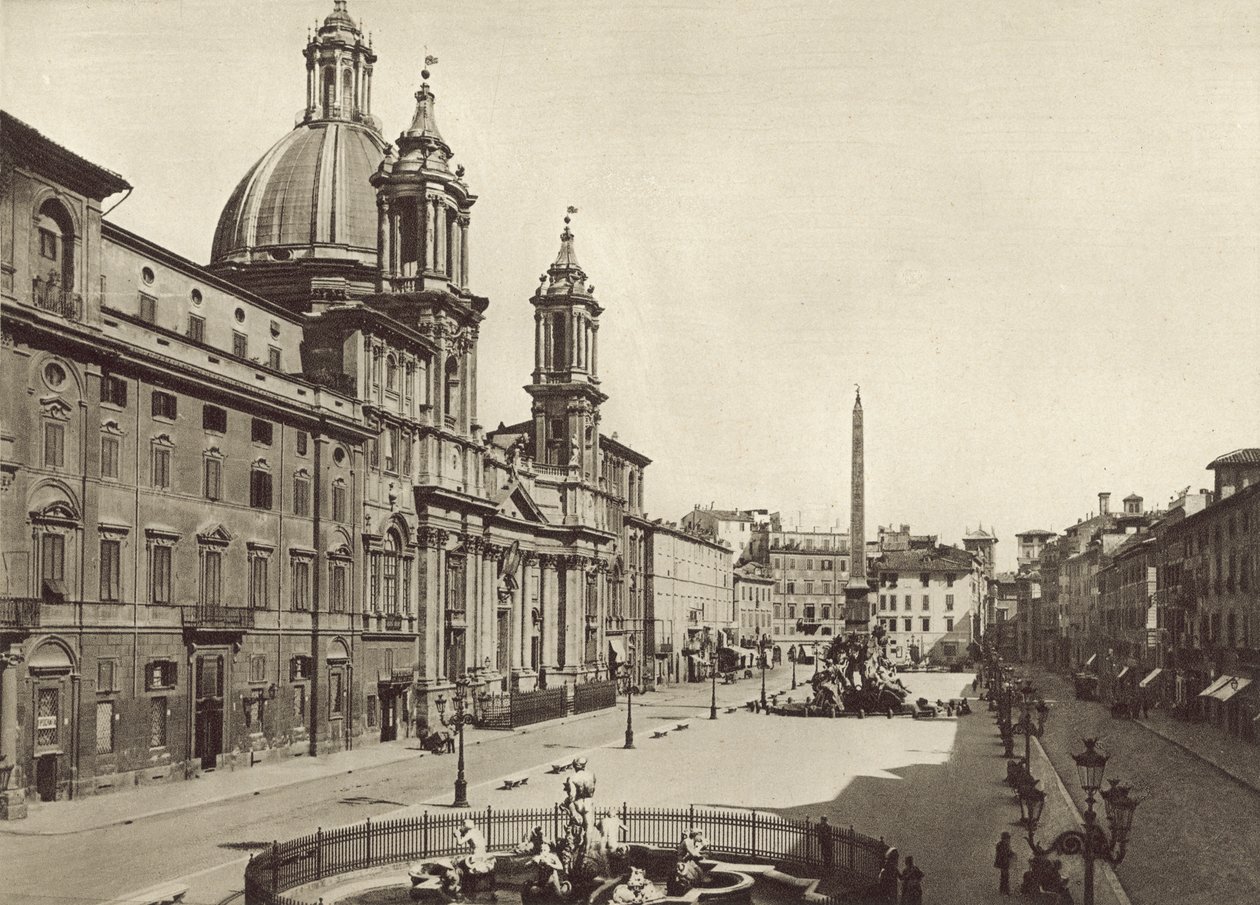 Navona Square by Italian Photographer