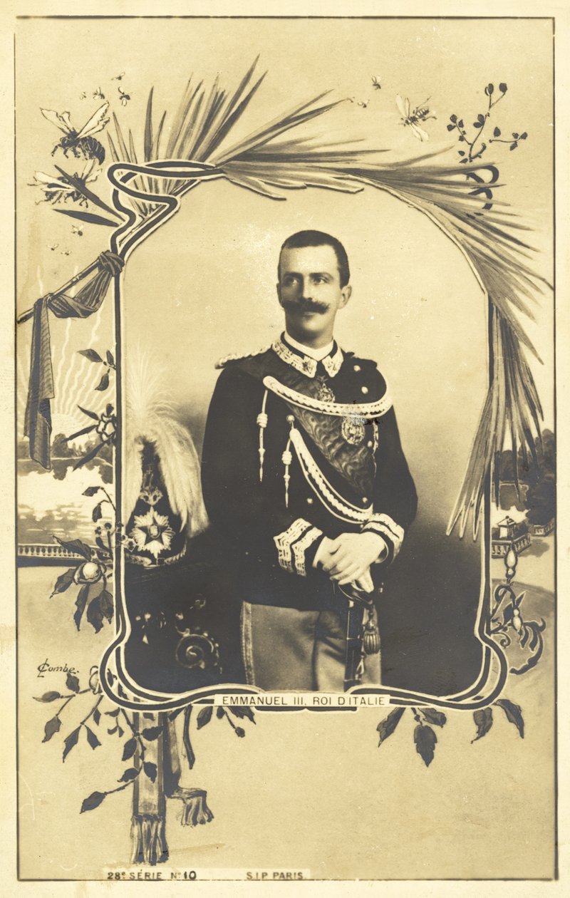 Victor Emmanuel III, King of Italy by Italian Photographer