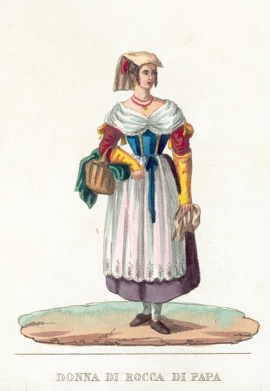 Woman from Rocca di Papa by Italian School