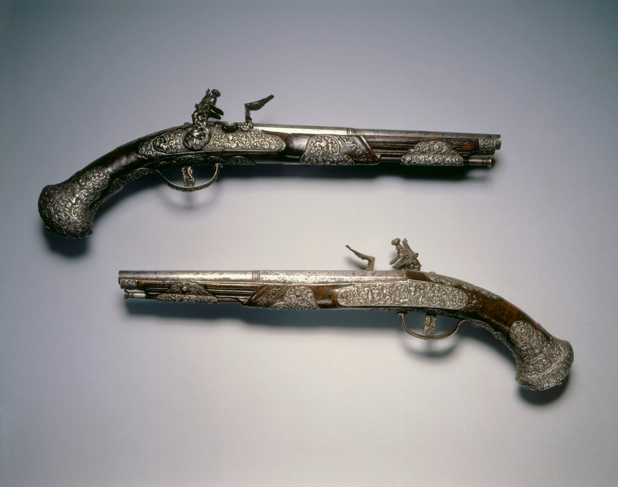 Flintlock Pistols by Italian School