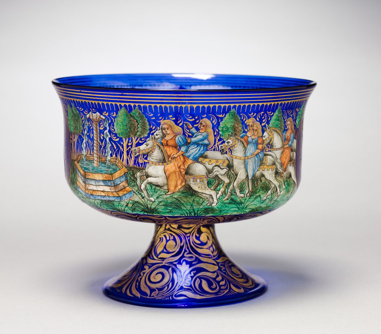Footed Bowl by Italian School