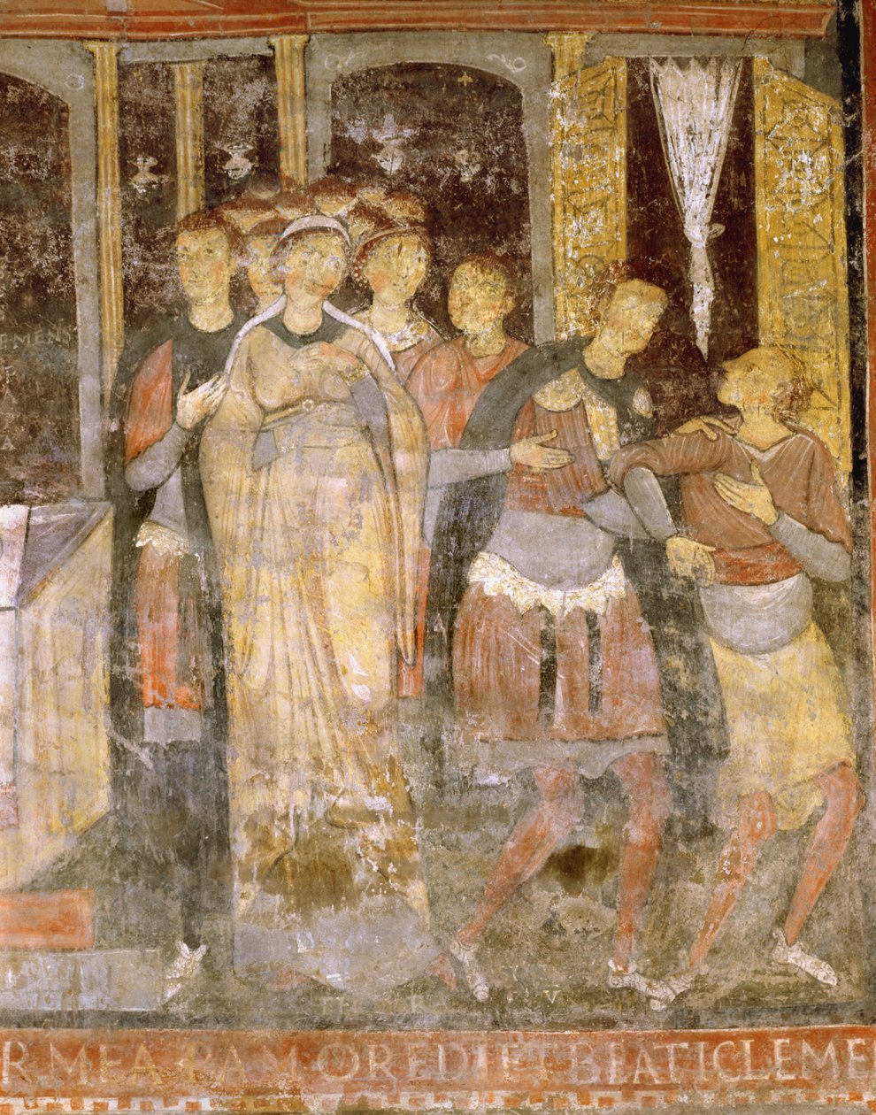 Mass of St Clement by Italian School
