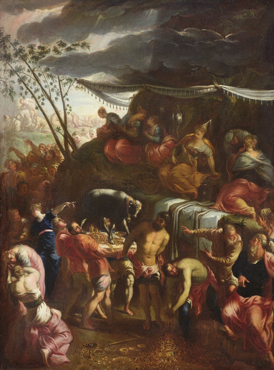 The Golden Calf by Italian School
