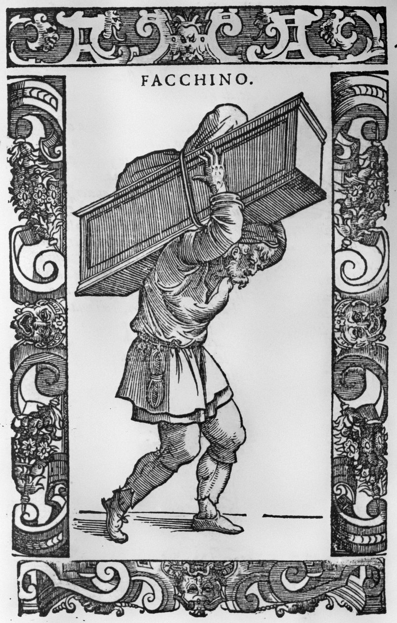 The Porter by Italian School