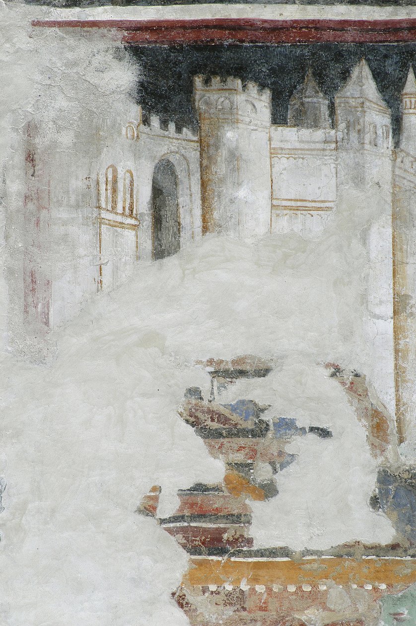 Towered City, 1140 by Italian School