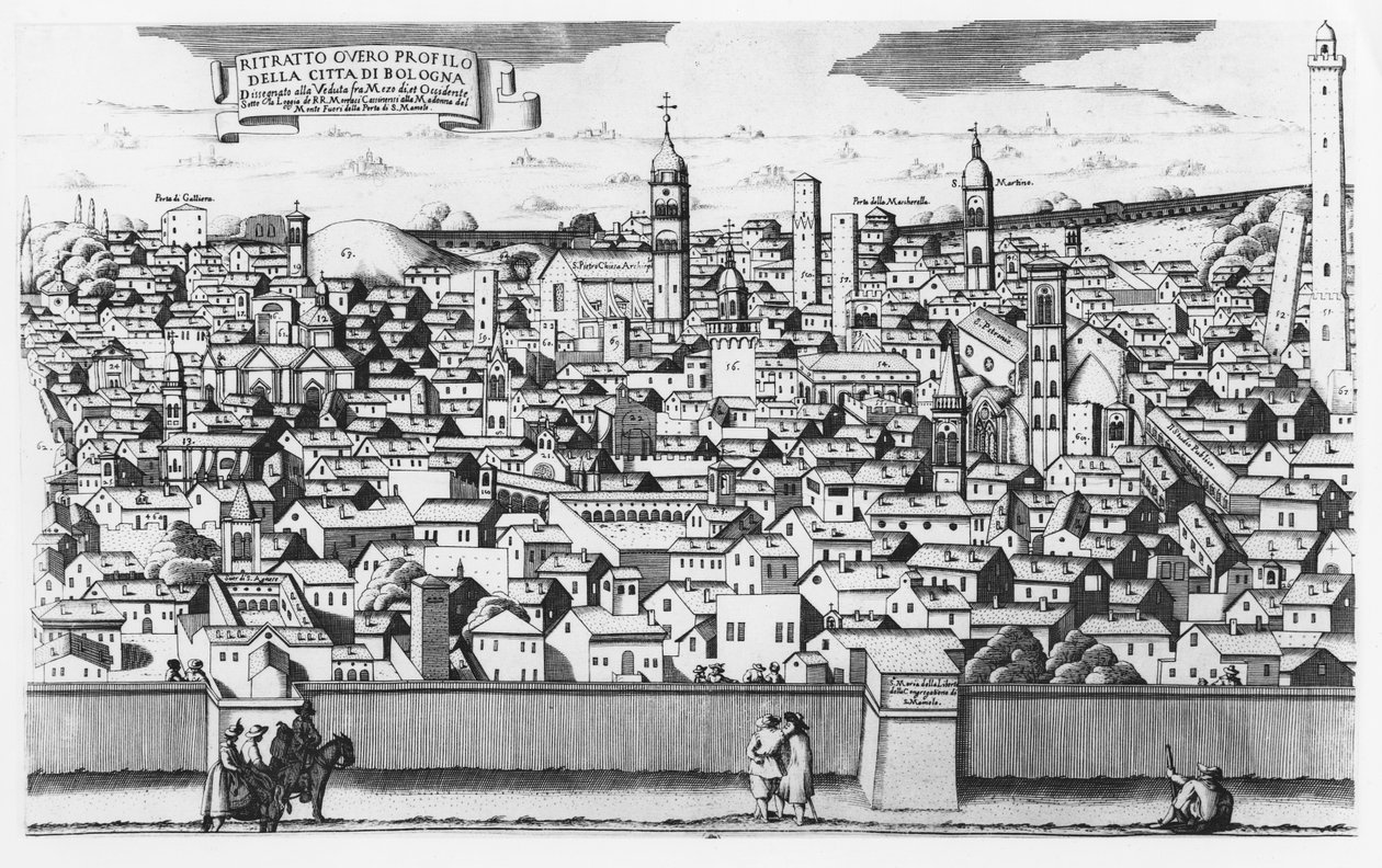 View of Bologna by Italian School