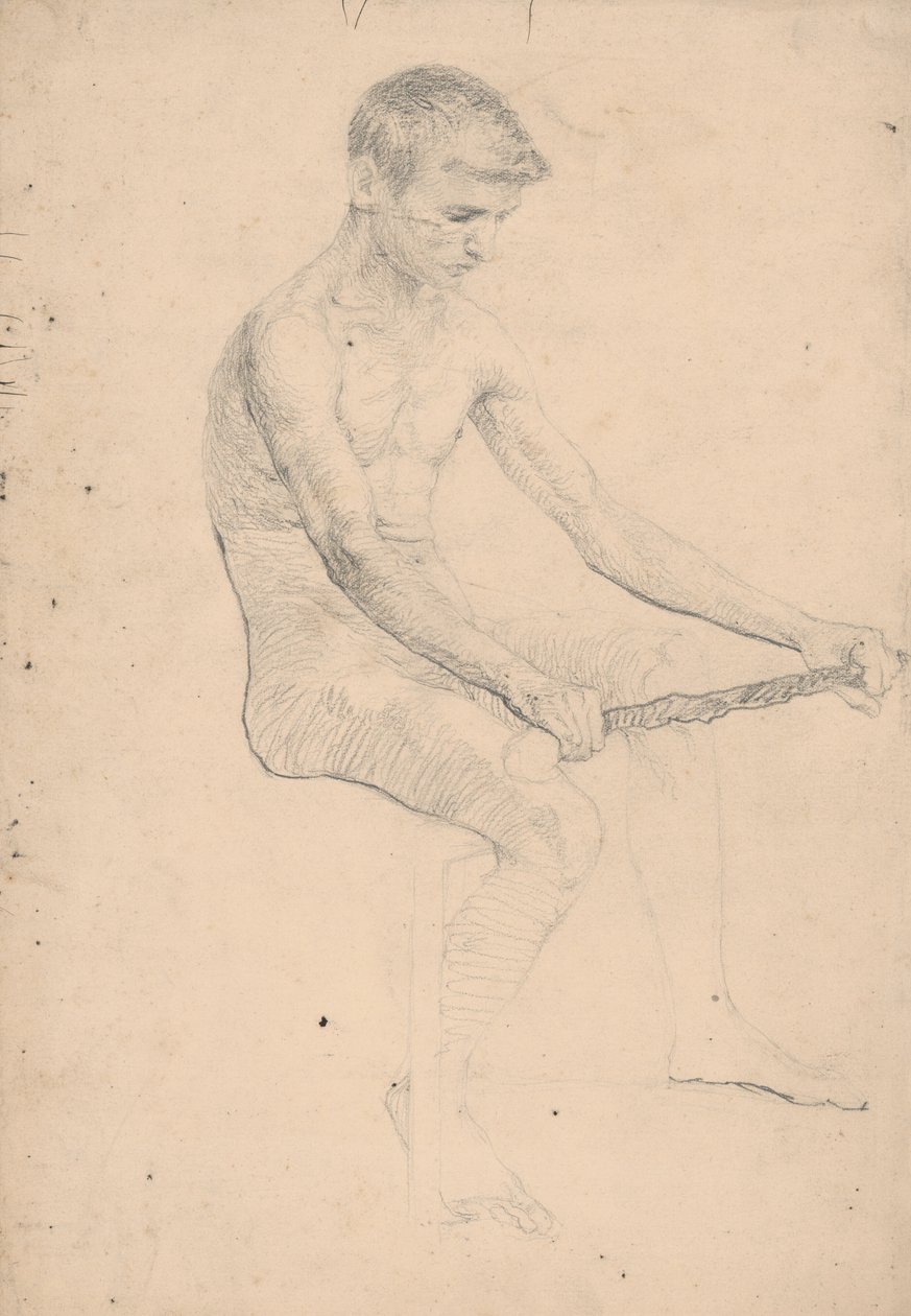 Man with a Stick by Ivan Zabota