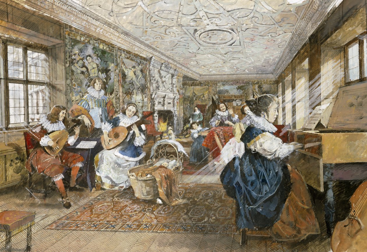 Kirby Hall by Ivan Lapper