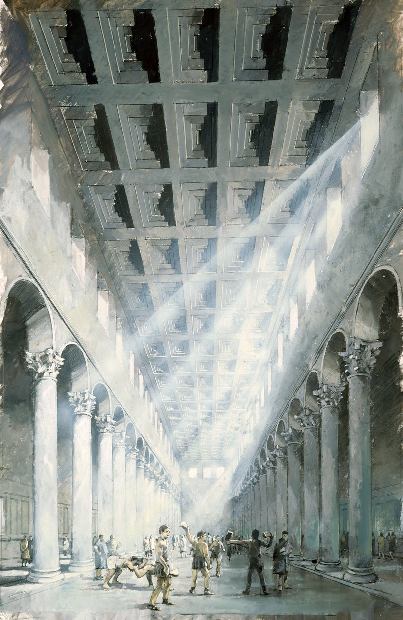 Wroxeter Roman City by Ivan Lapper