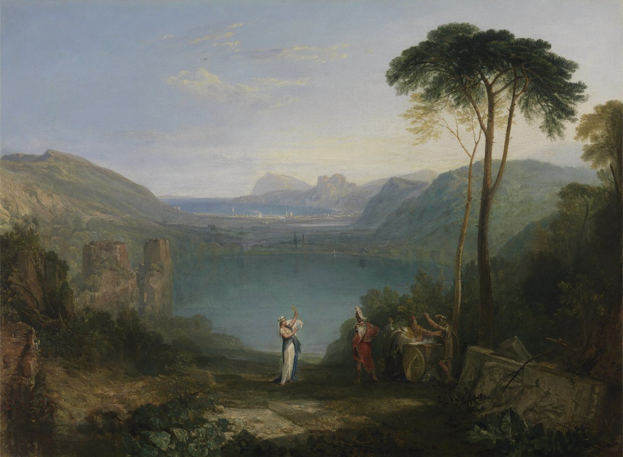 Aeneas and the Cumaean Sybil by Joseph Mallord William Turner