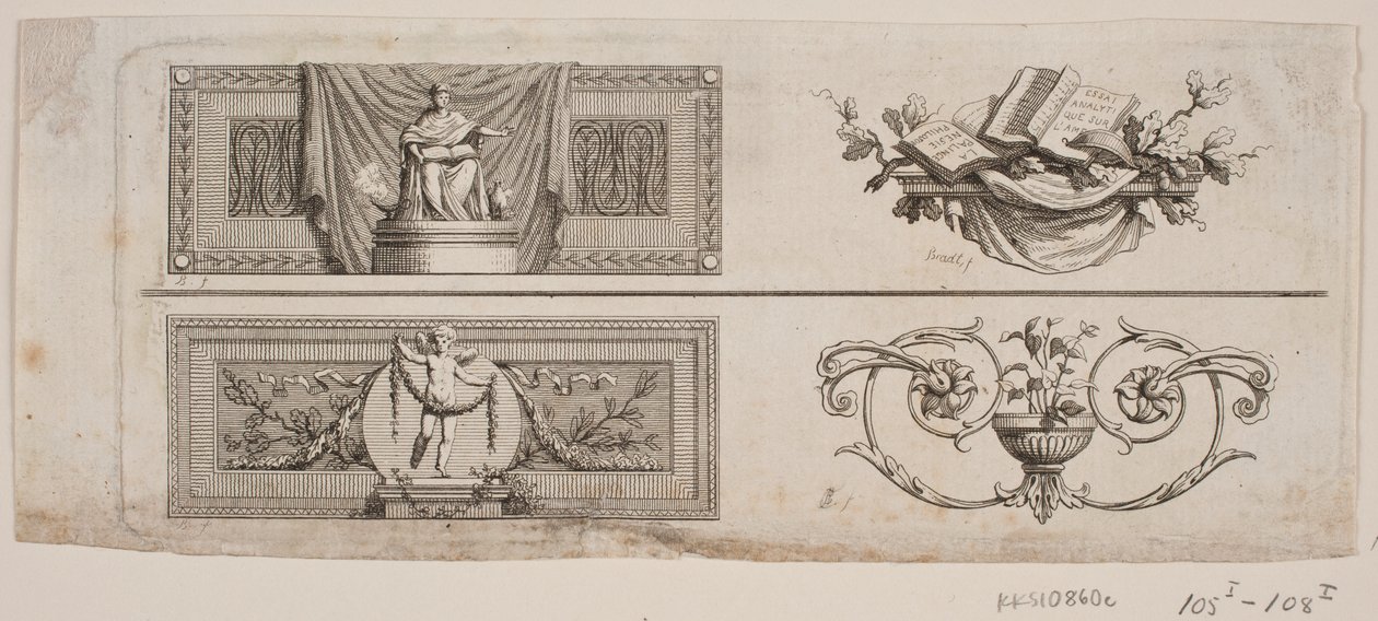 Four Vignettes by J.F. Clemens