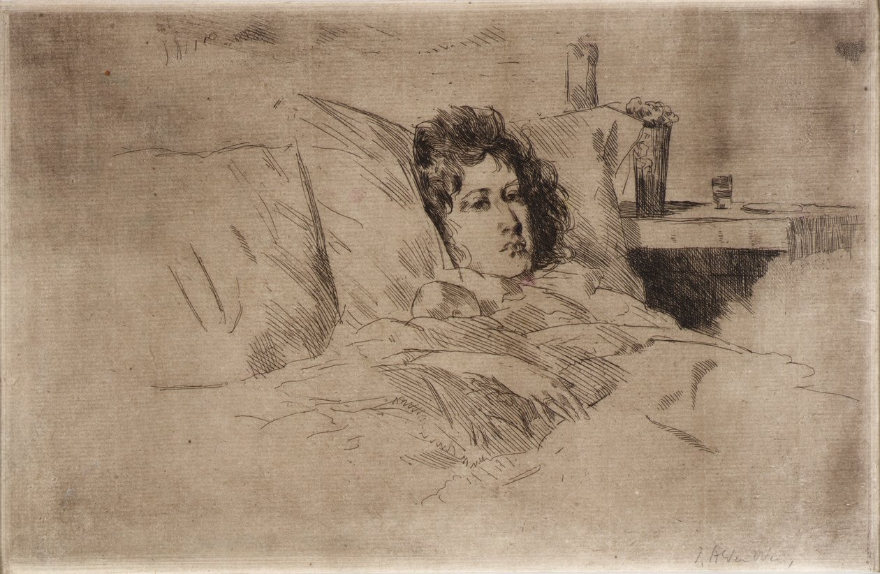 Mother and Infant by J. Alden Weir