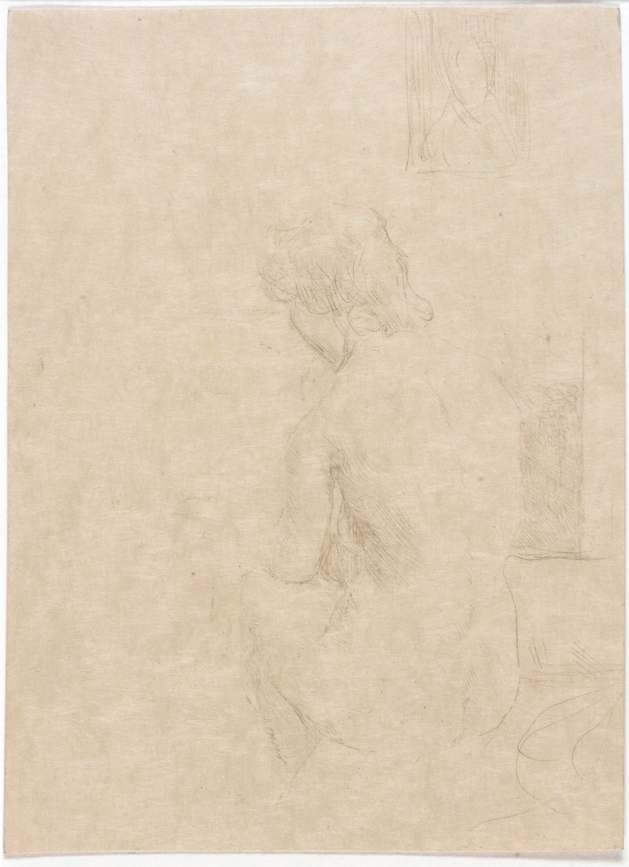 Seated Model by J. Alden Weir