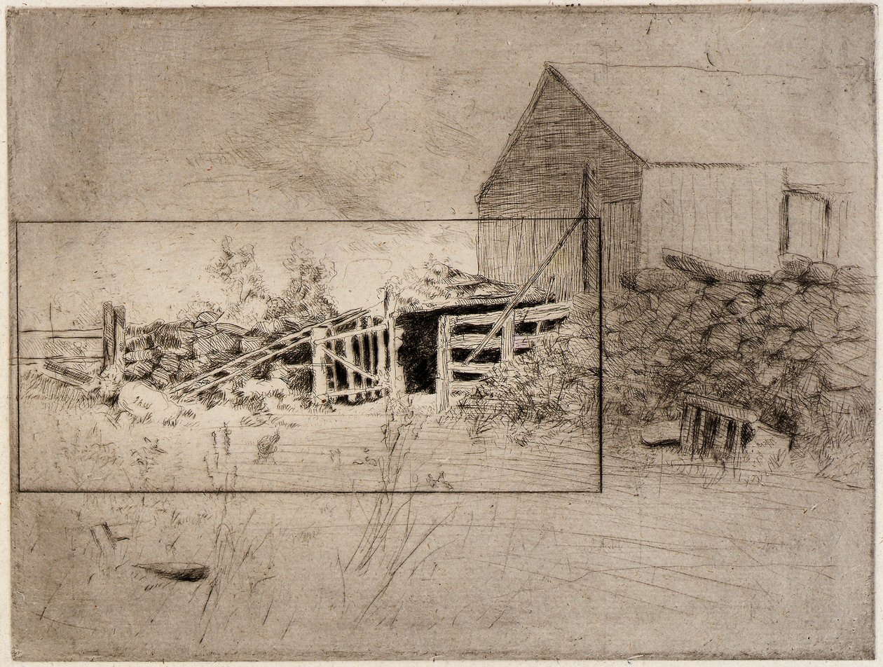 The Webb Farm by J. Alden Weir