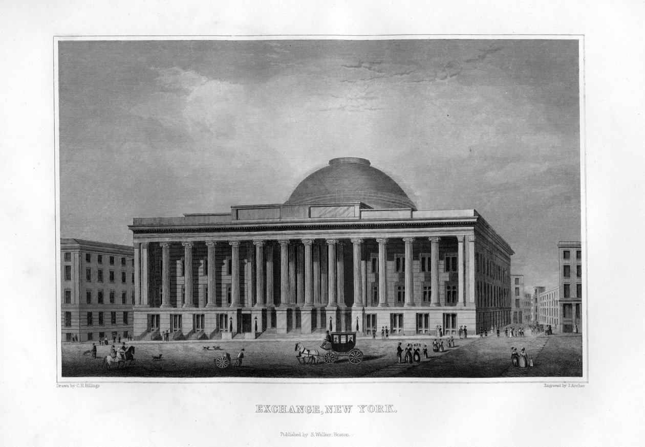 Exchange, New York by J. Archer