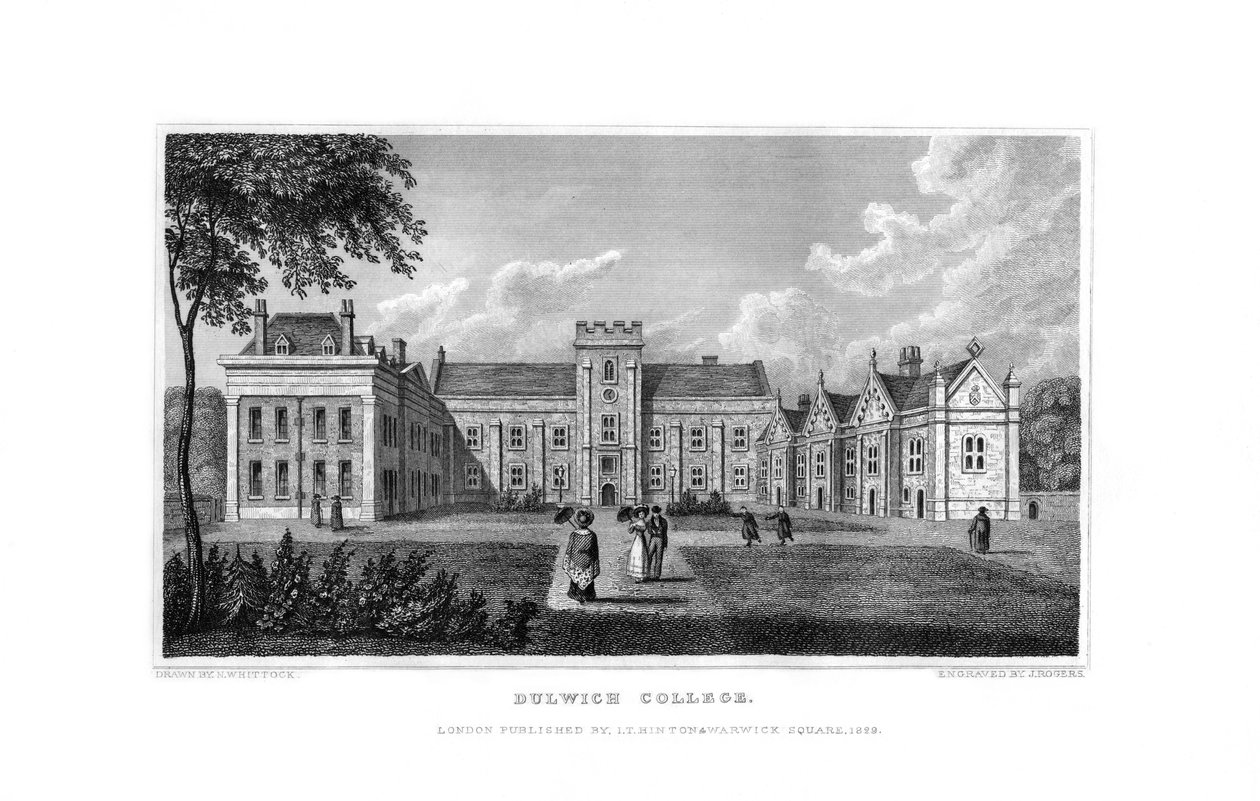 Dulwich College, London by J. Rogers