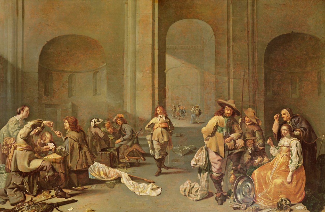 Depositing the spoils by Jacob Duck