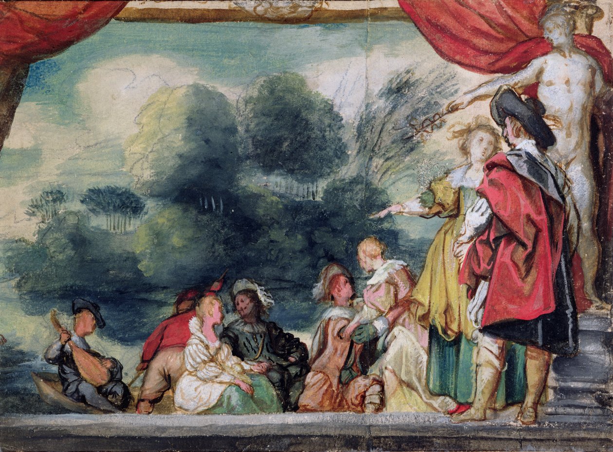 The Embarkment by Jacob Jordaens