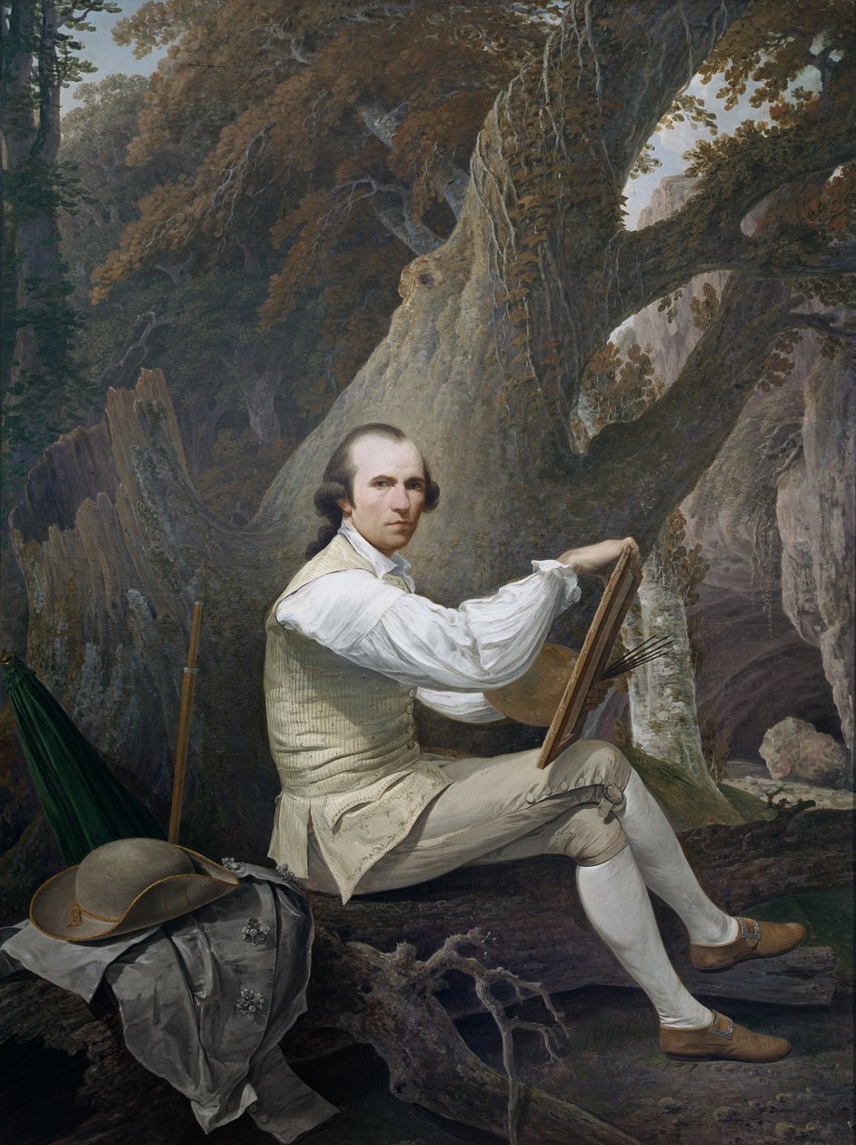Self Portrait, 1783 by Jacob More