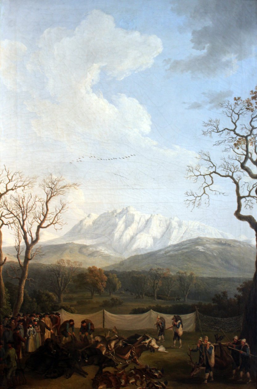 Winter by Jacob Philippe Hackert