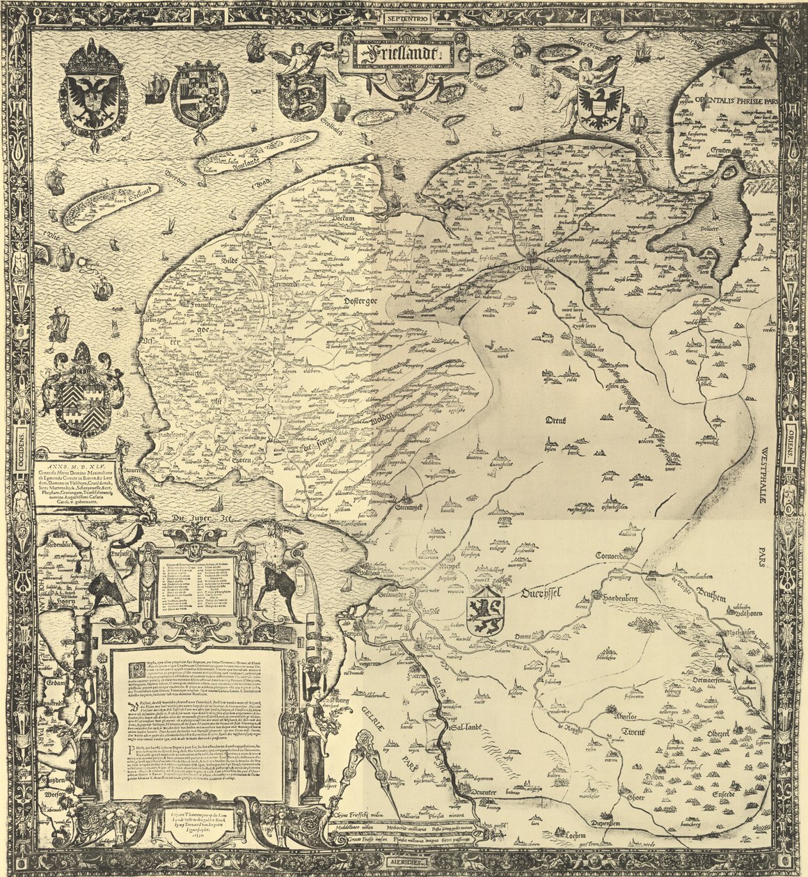 Frieslandt by Jacob van Deventer