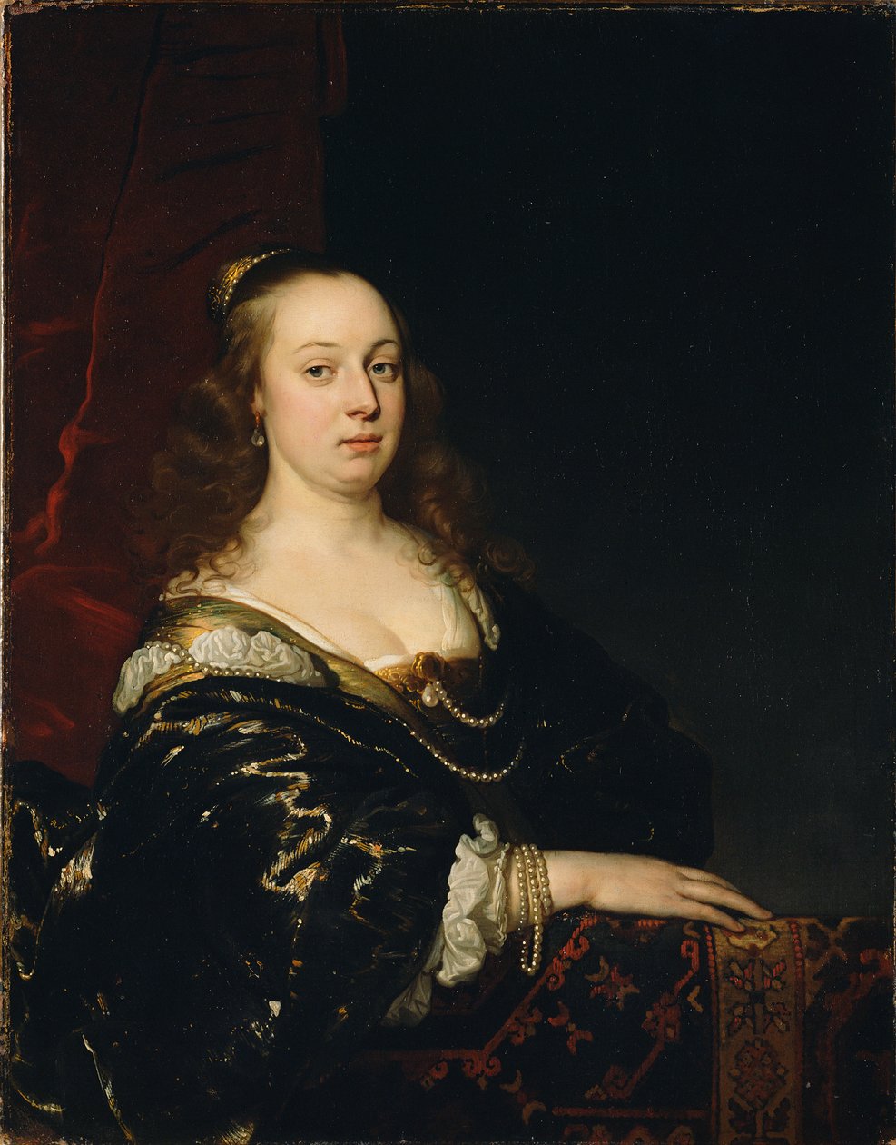 Portrait of a Woman by Jacob Adriensz Backer