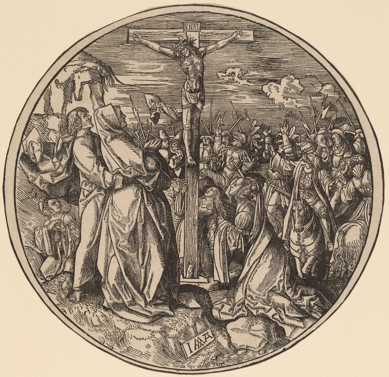 The Crucifixion by Jacob Cornelisz van Oostsanen