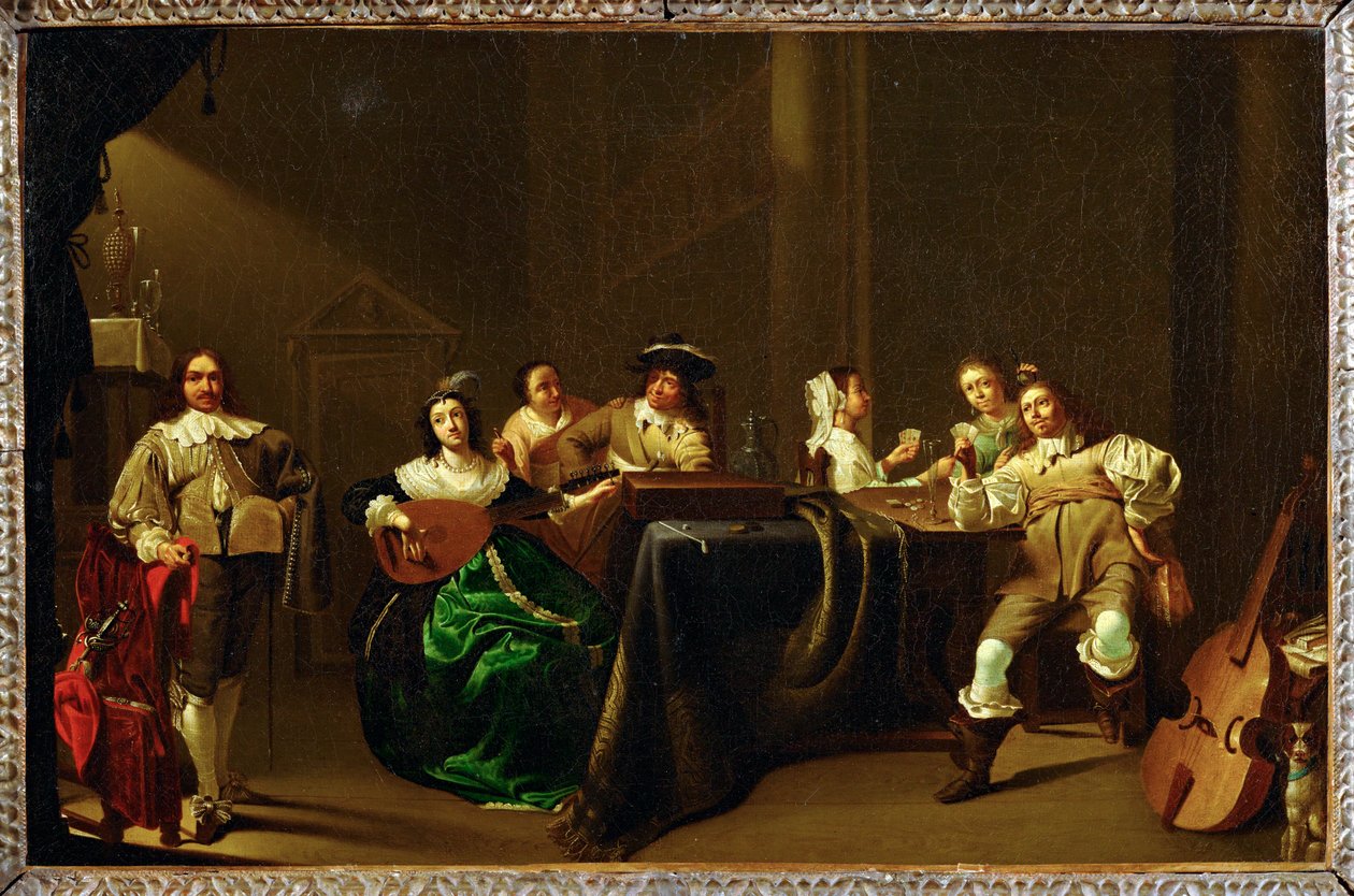 A Merry Company by Jacob Duck