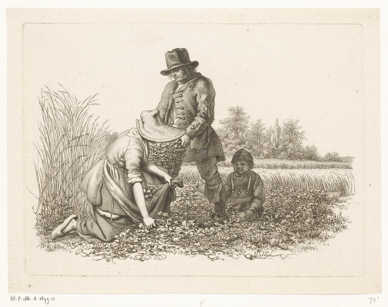 Potato Diggers by Jacob Ernst Marcus