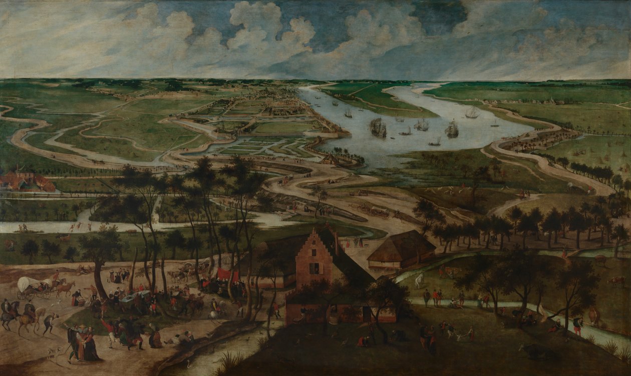 Kiel near Antwerp by Jacob Grimmer