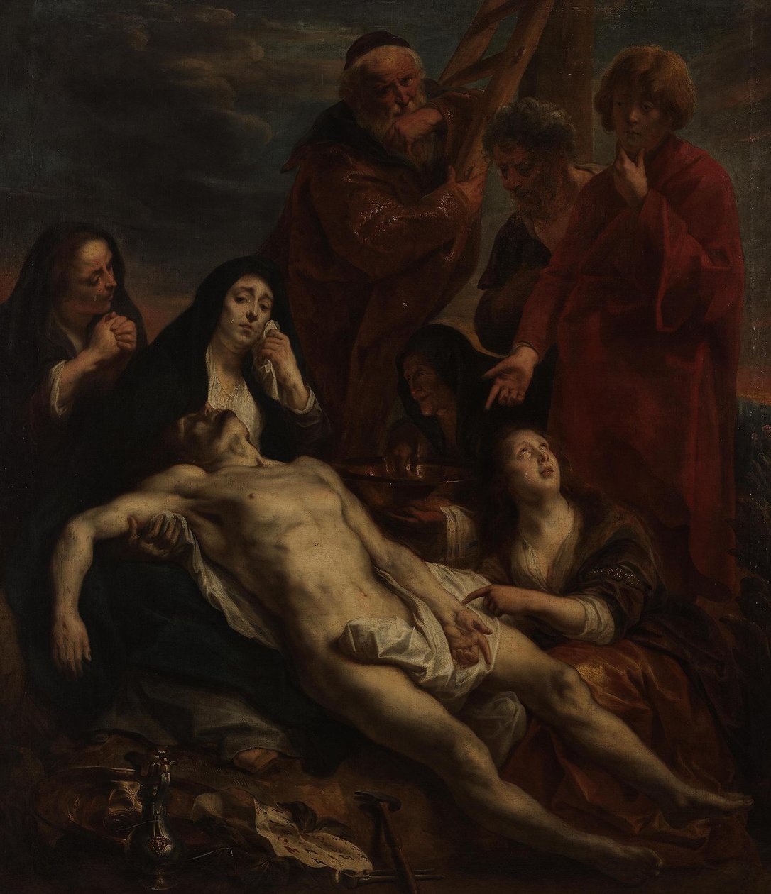 Lamentation by Jacob Jordaens