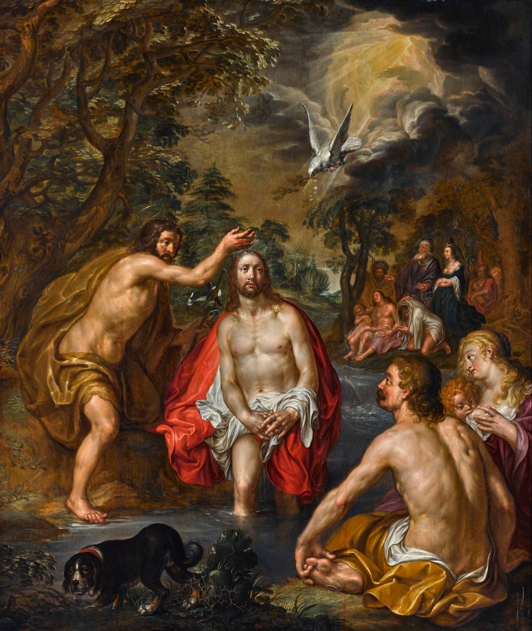 The Baptism of Christ by Jacob Lois