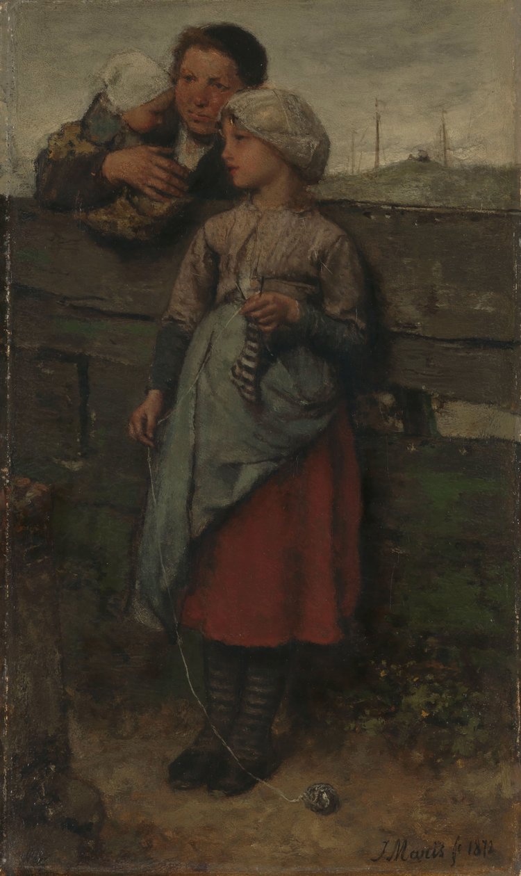 Villagers by Jacob Maris