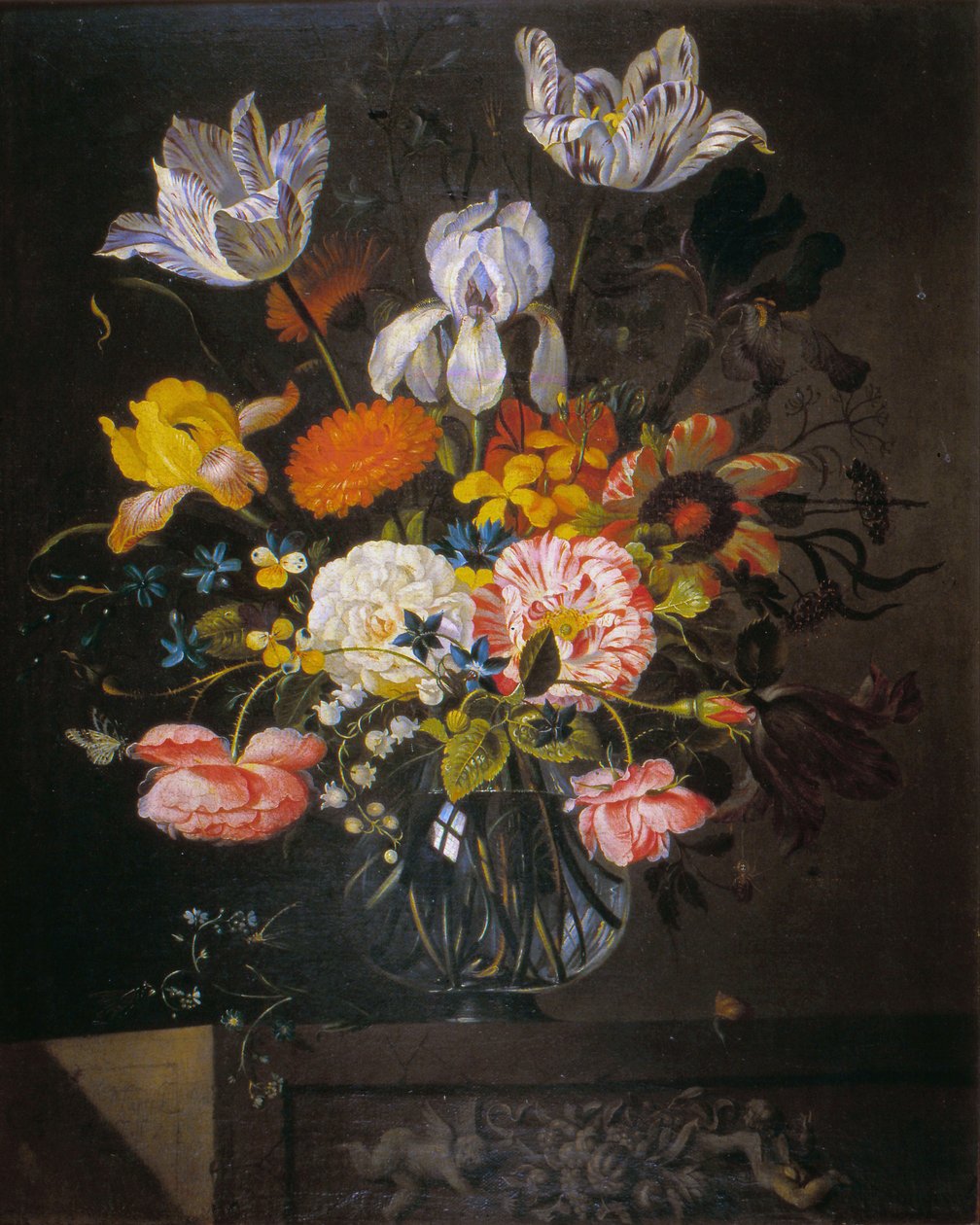 Still-Life with Flowers by Jacob Marrel