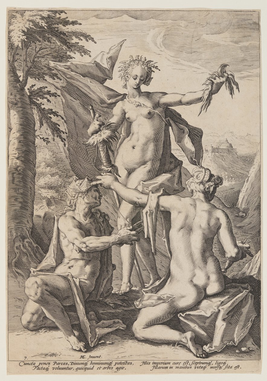 The Fates by Jacob Matham