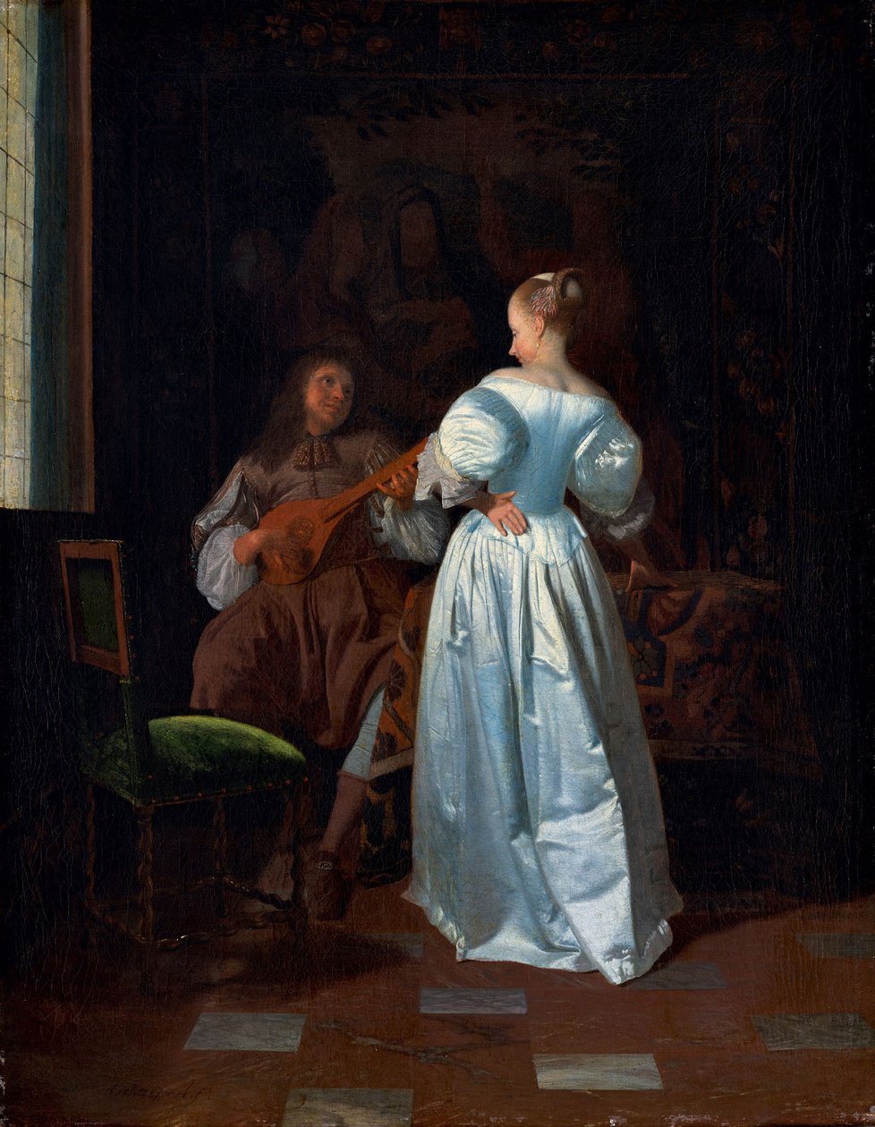 The Serenade by Jacob Ochtervelt