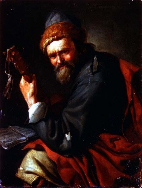 The Musician by Jacob Toorenvliet