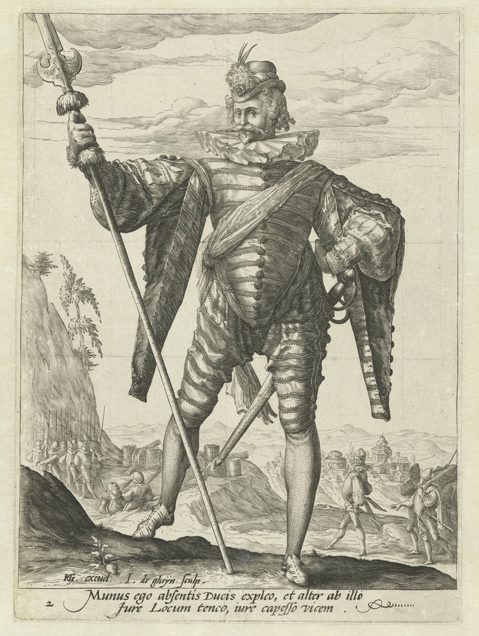 Lieutenant Colonel by Jacob de Gheyn (II)