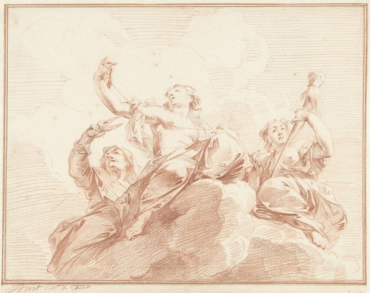 The Fates by Jacob de Wit