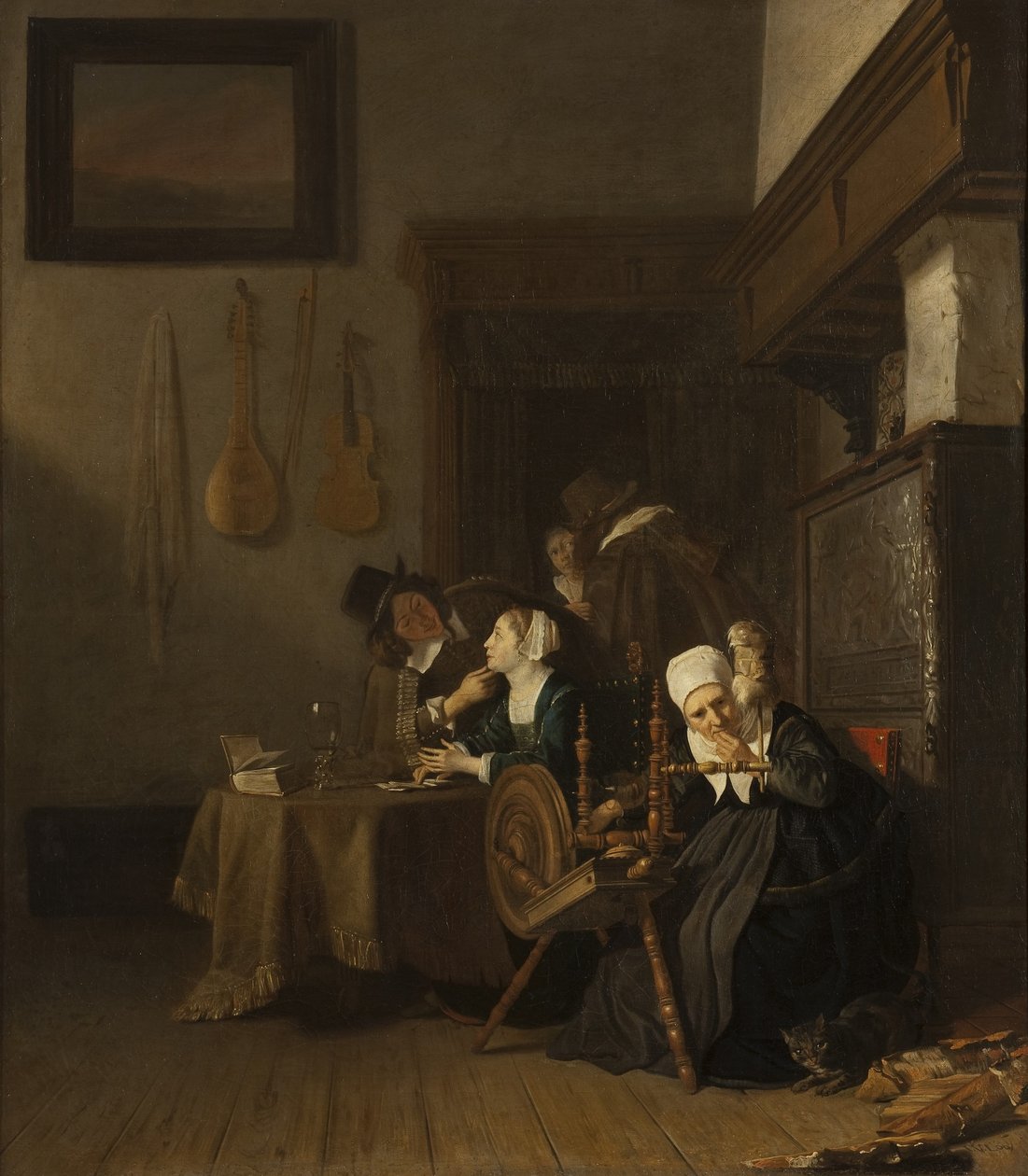 Indulgent Old Lady by Jacob van Loo