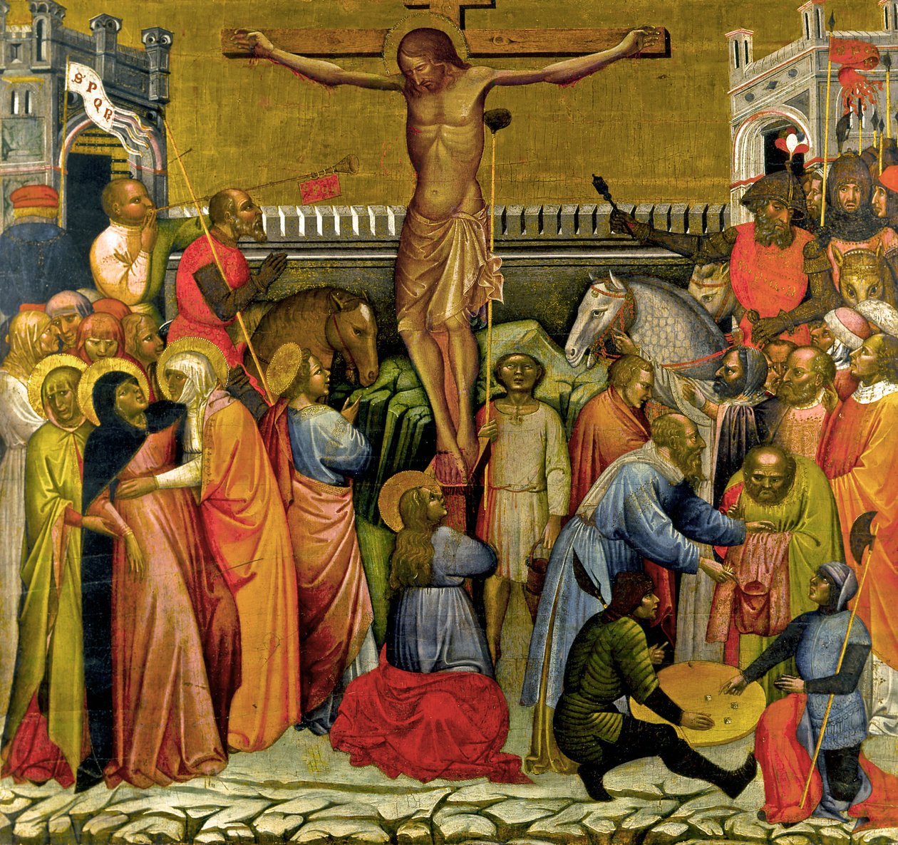 Crucifixion by Jacobello del Fiore