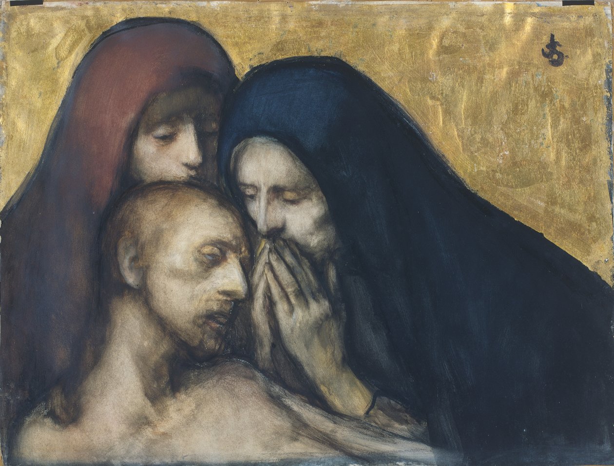 The Lamentation of Christ by Jacobs Smits