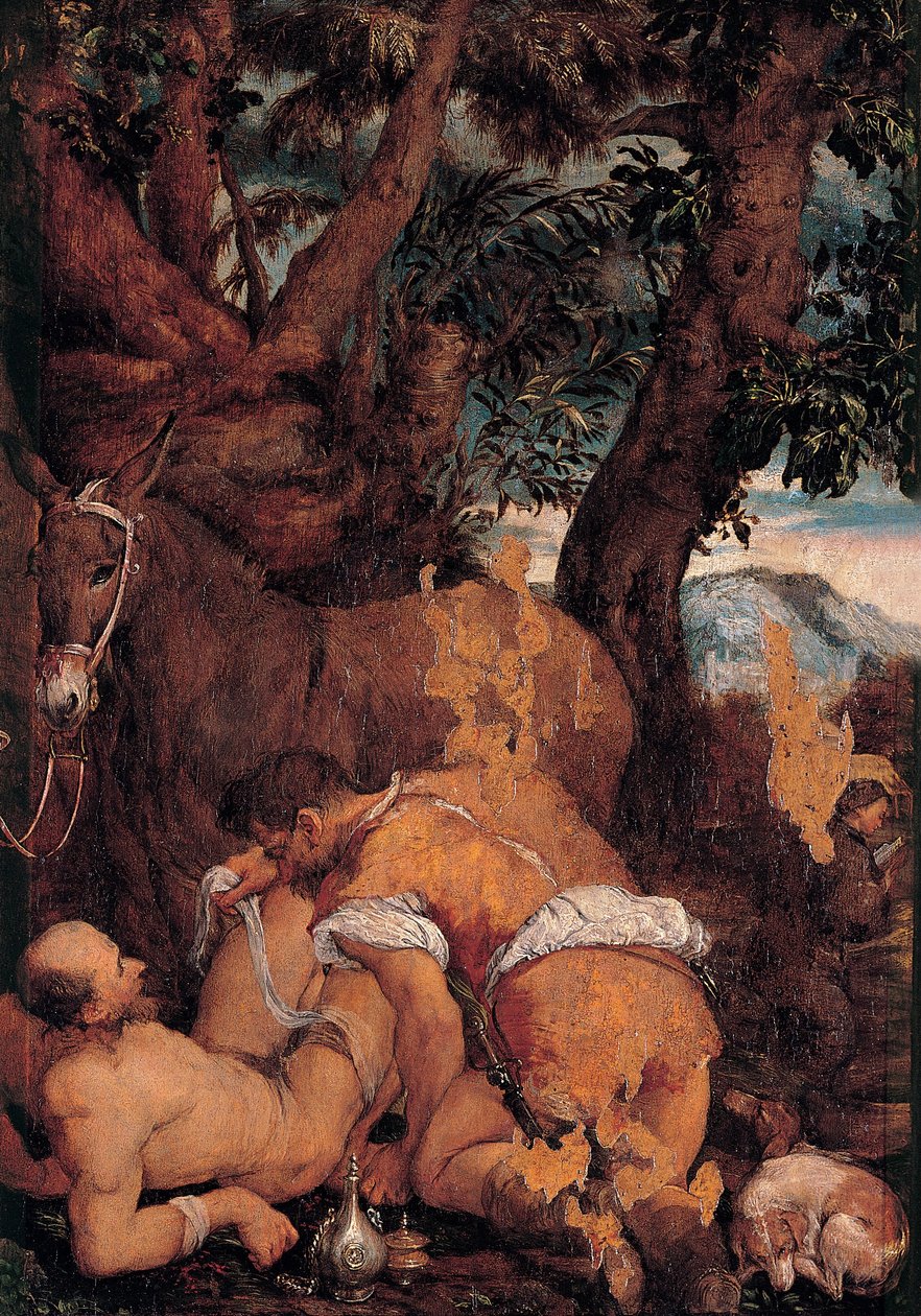 The Good Samaritan by Jacopo Bassano