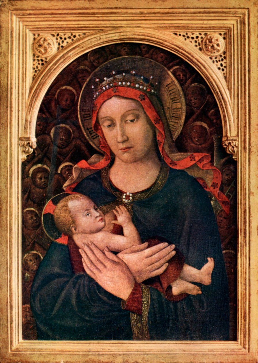 Madonna and Child, 15th Century by Jacopo Bellini