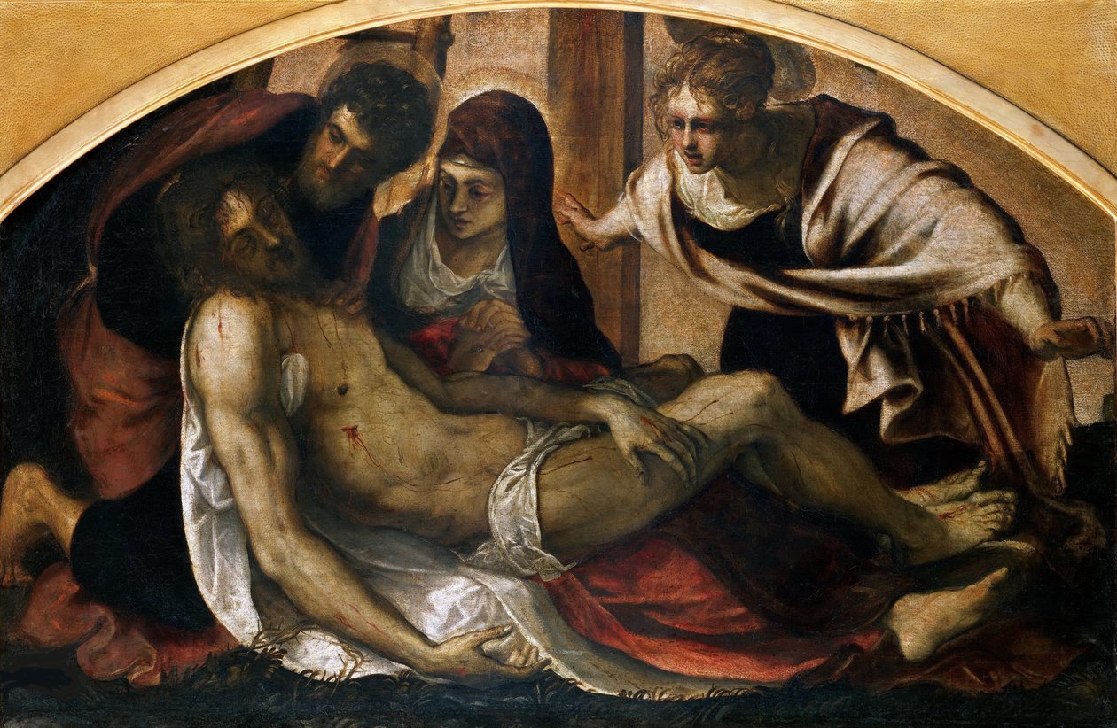 Pietà by Jacopo Robusti Tintoretto