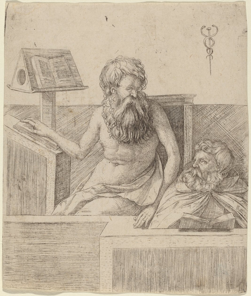 Two Philosophers by Jacopo de Barbari