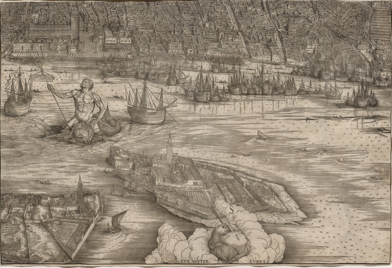 View of Venice by Jacopo de