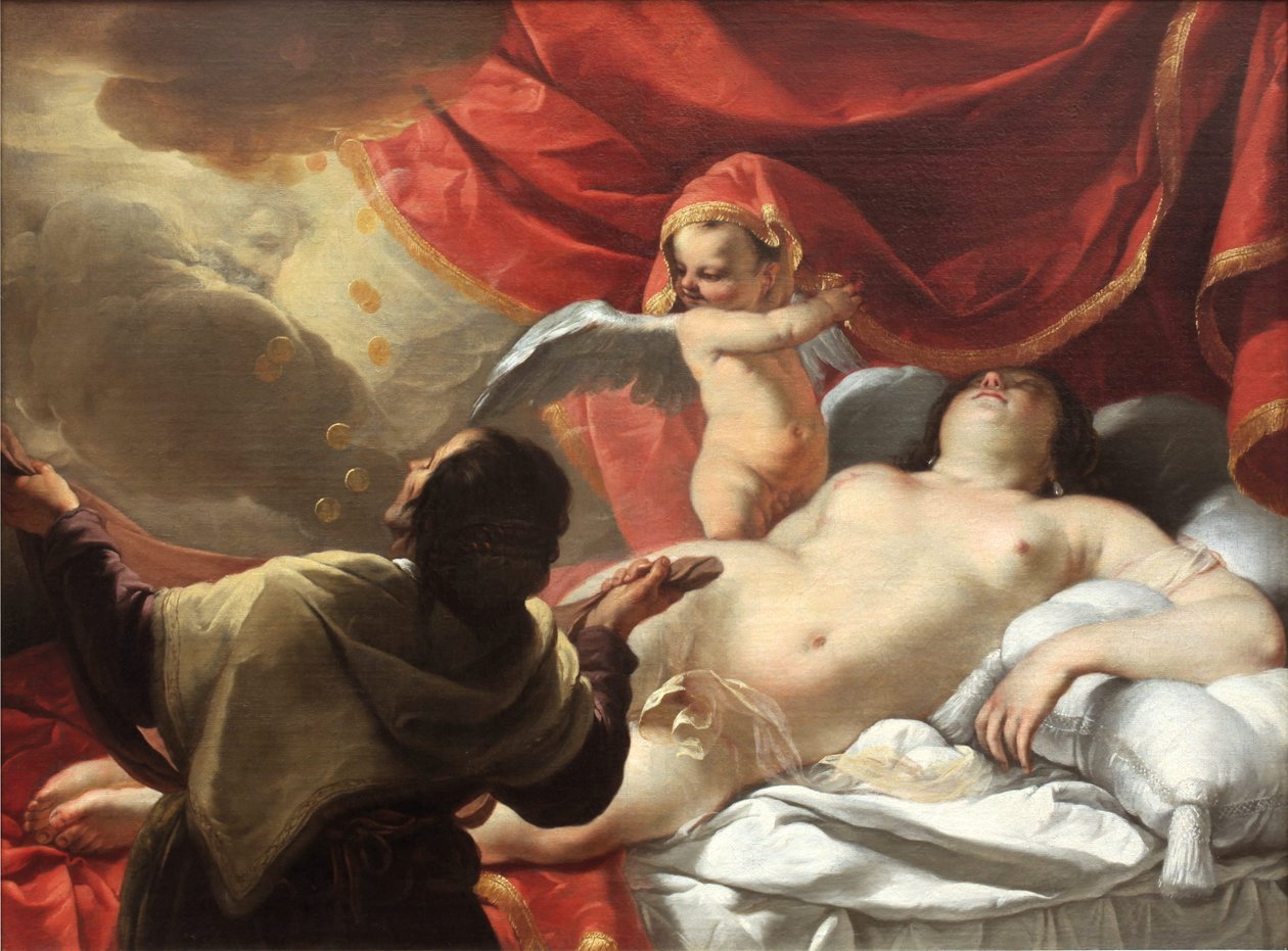 Danae by Jacques Blanchard